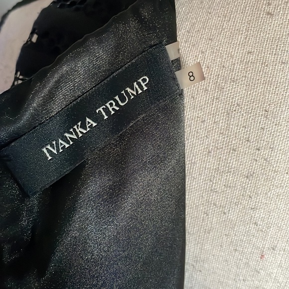 Ivanka Trump black dress like lace - Picture 8 of 9